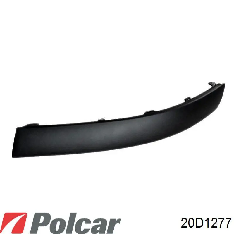 Молдинг решетки бампера переднего левый 20D1277 Polcar