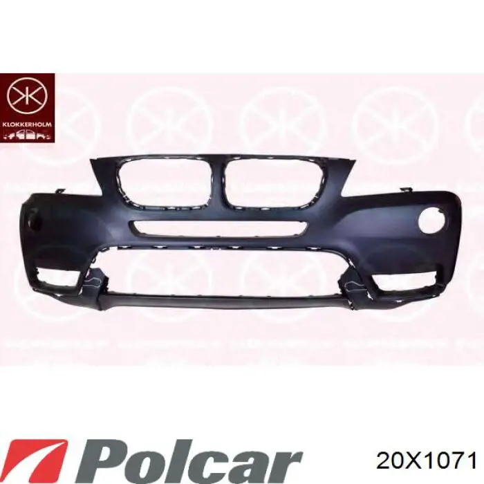 20X1071 Polcar передний бампер