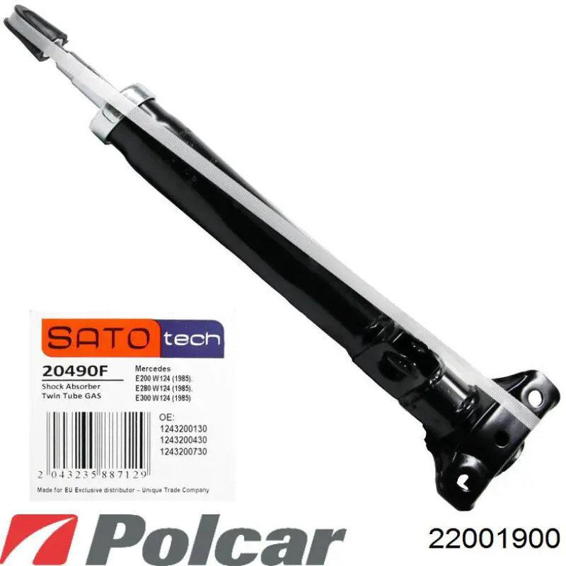 Стойка амортизатора передняя Polcar 22001900 цена, от 75.31 USD