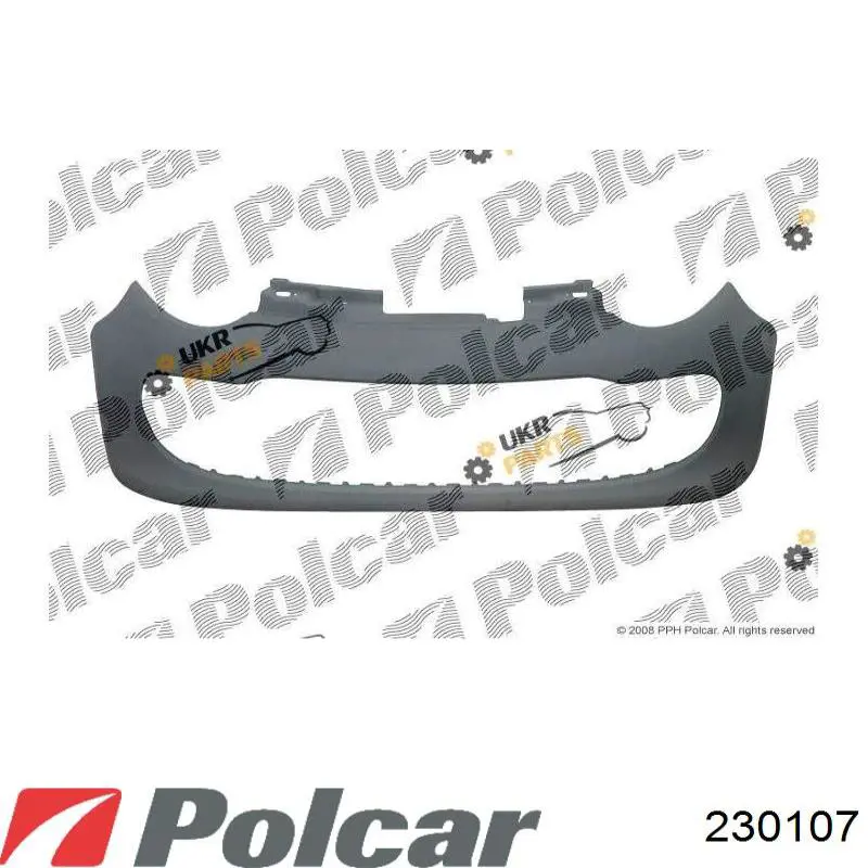 230107 Polcar передний бампер