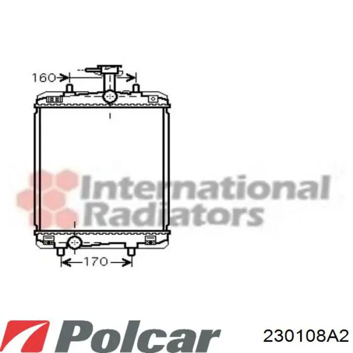 Радиатор охлаждения двигателя Peugeot/Citroen 1330T4 цена, от 68.52 USD