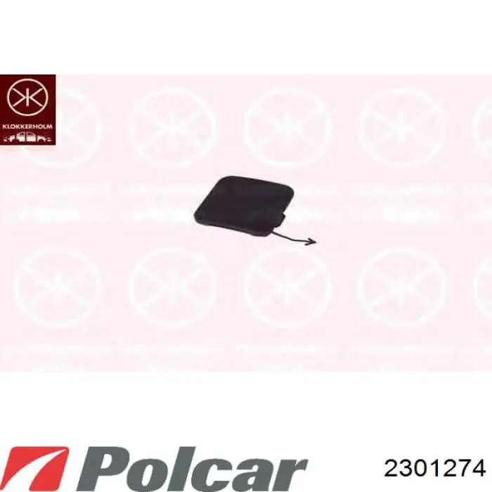 Решетка бампера переднего правая 2301274 Polcar