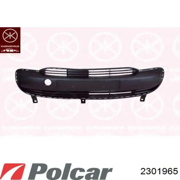 Молдинг бампера заднего 2301965 Polcar