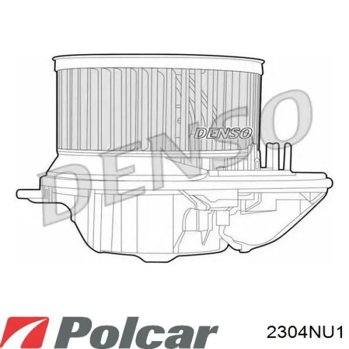 Вентилятор печки 2304NU1 Polcar