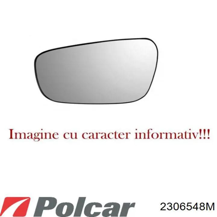 Зеркальный элемент зеркала заднего вида левого 00008151T9 Peugeot/Citroen