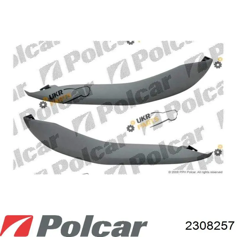 Спойлер переднего бампера Polcar 2308257 цена, от 62.14 USD