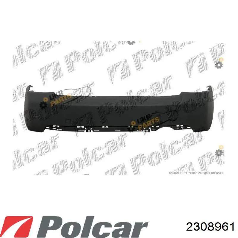 Задний бампер 2308961 Polcar