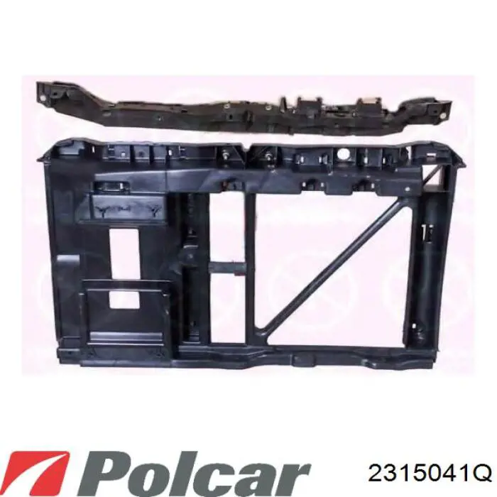 2315041Q Polcar суппорт радиатора в сборе (монтажная панель крепления фар)