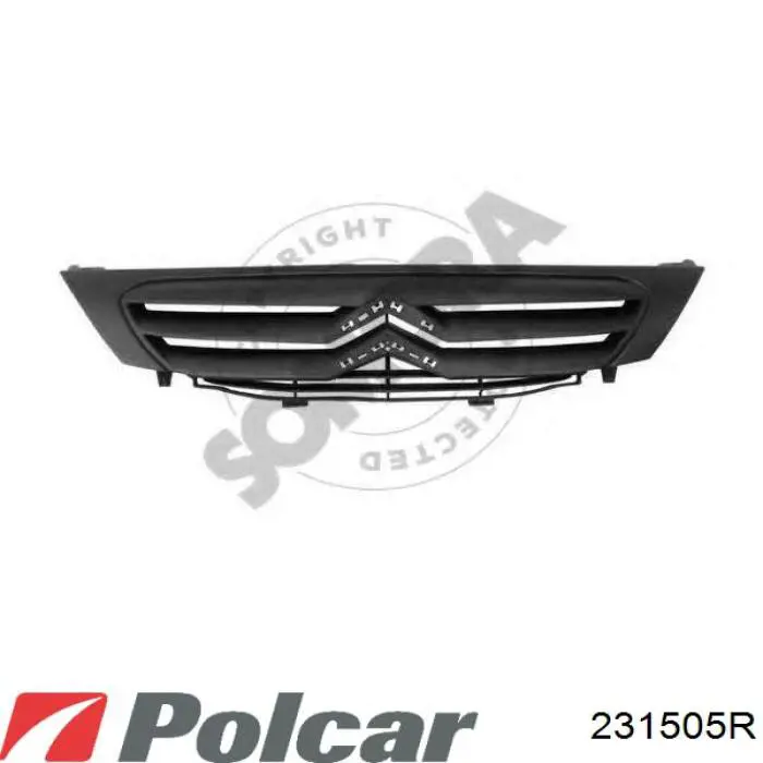 231505R Polcar Решетка радиатора