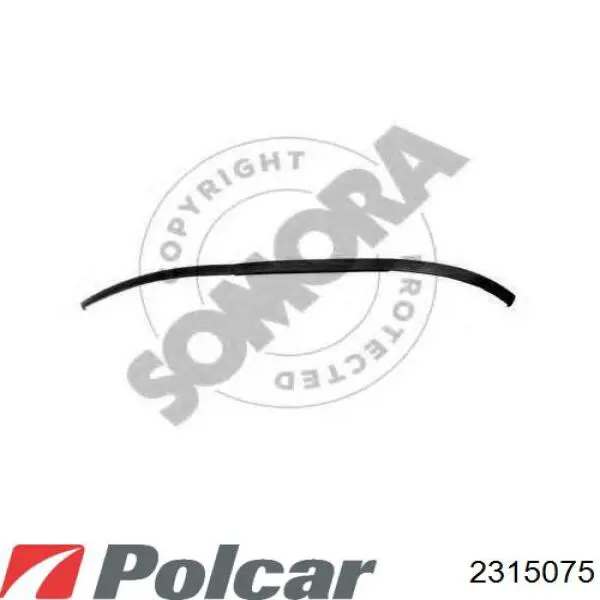 Молдинг бампера переднего левый Amparts APCT0238T цена, от 5.88 USD