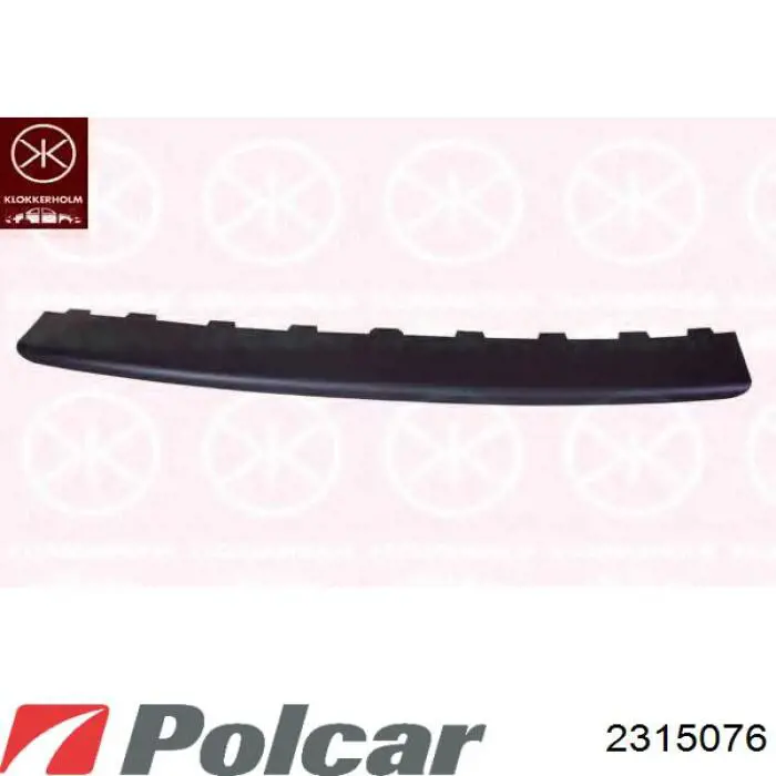 2315076 Polcar Молдинг заднего бампера, центральный