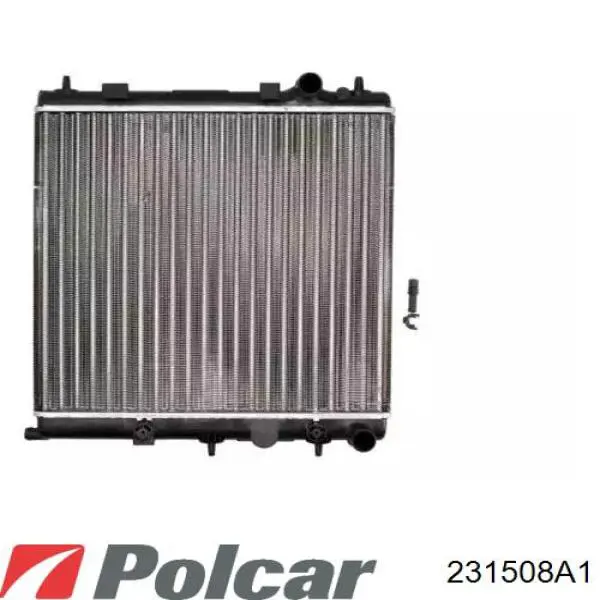 Радиатор 231508A1 Polcar