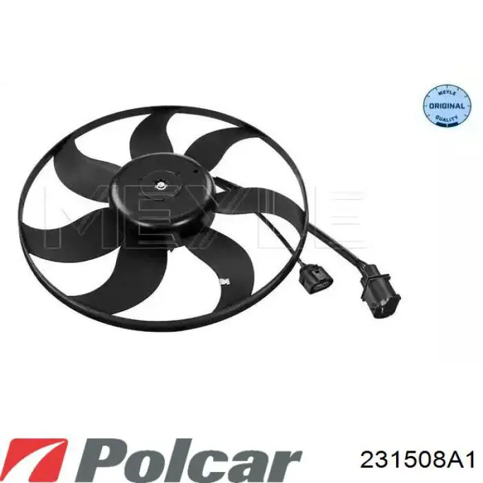 231508A1 Polcar Радиатор основной