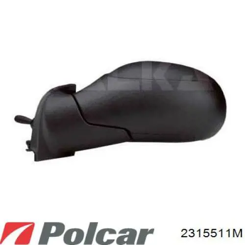 Левое боковое зеркало 2315511M Polcar