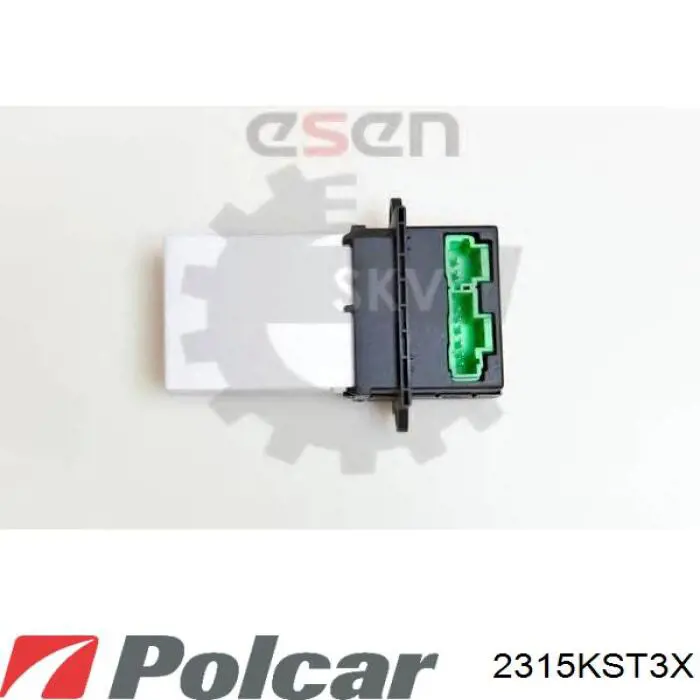 2315KST3X Polcar резистор (сопротивление вентилятора печки (отопителя салона))
