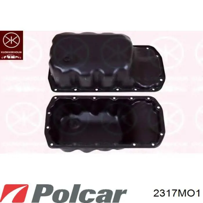 2317MO-1 Polcar panela de óleo de cárter do motor