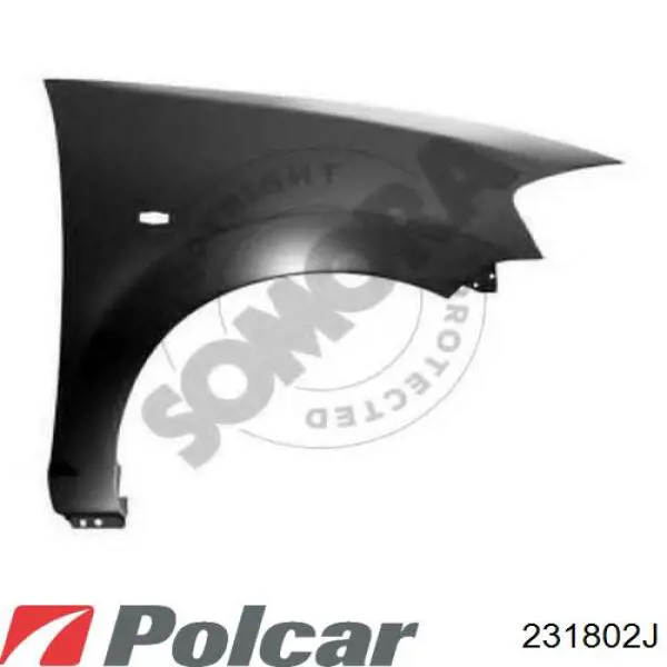 Боковая часть передняя правая Polcar 231802 цена, от 37.28 USD