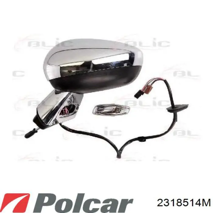 Зеркало левое Alkar 6141862