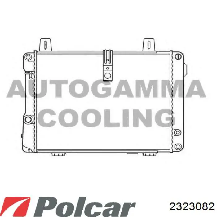 2323082 Polcar Радиатор основной
