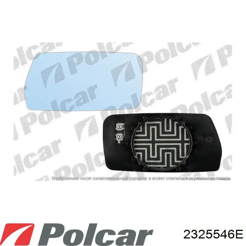 00008151AE Peugeot/Citroen Зеркальный элемент левого зеркала заднего вида