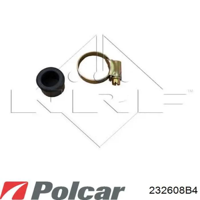 Радиатор охлаждения двигателя Polcar 232608B4 цена, от 45.22 USD
