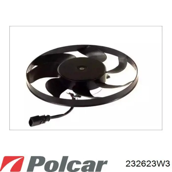 Ventilador (rodete +motor) refrigeración del motor con electromotor completo 232623W3 Polcar