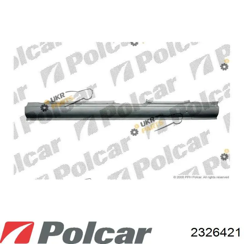 Порог внешний правый 2326421 Polcar