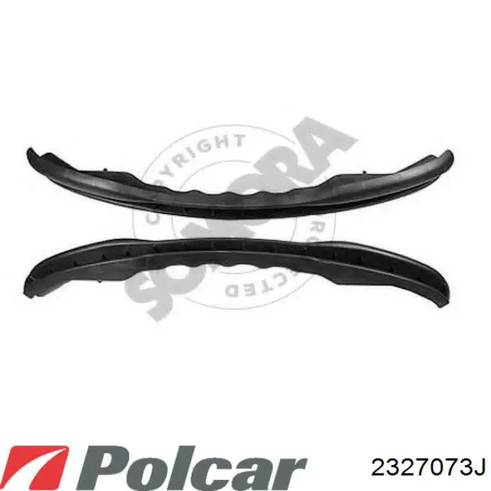 Усилитель переднего бампера 2327073J Polcar