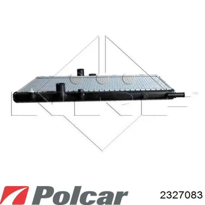 Радиатор 2327083 Polcar