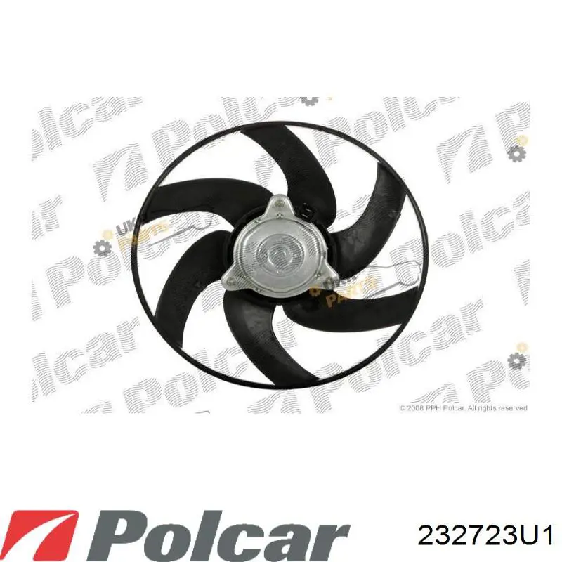 232723U1 Polcar электровентилятор охлаждения в сборе (мотор+крыльчатка)