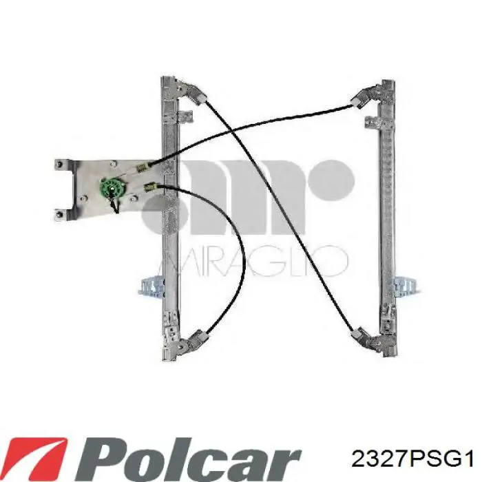 Механизм стеклоподъемника двери передней левой 2327PSG1 Polcar