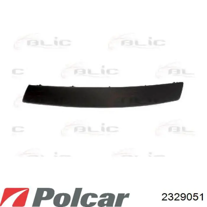 Накладка бампера переднего 2329051 Polcar