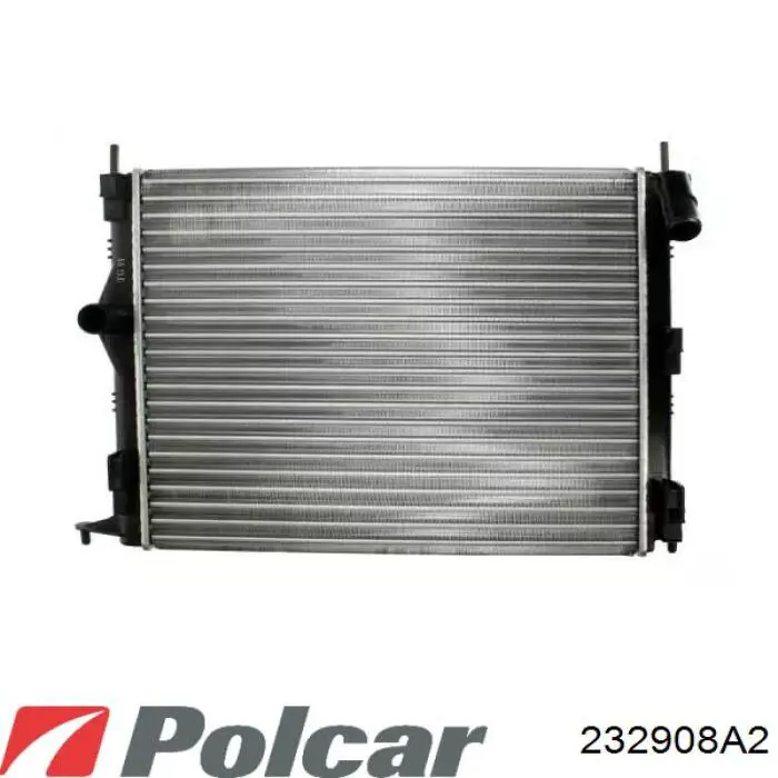 Radiador refrigeración del motor 232908A2 Polcar