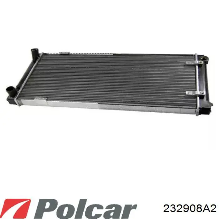 Радиатор охлаждения двигателя Polcar 232908A2 цена, от 37.18 USD