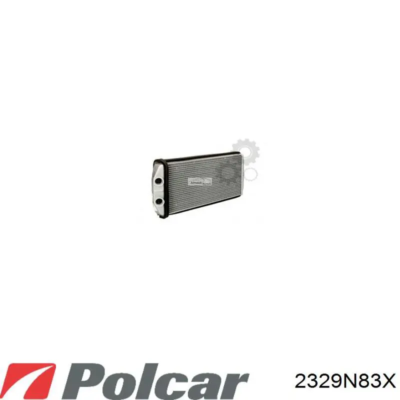 2329N83X Polcar радиатор печки