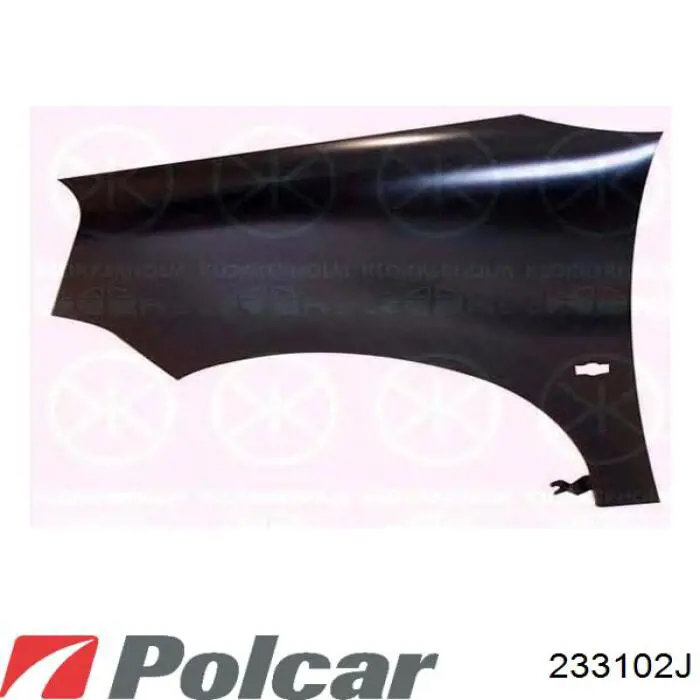 Купить 233102J Polcar Крыло переднее правое