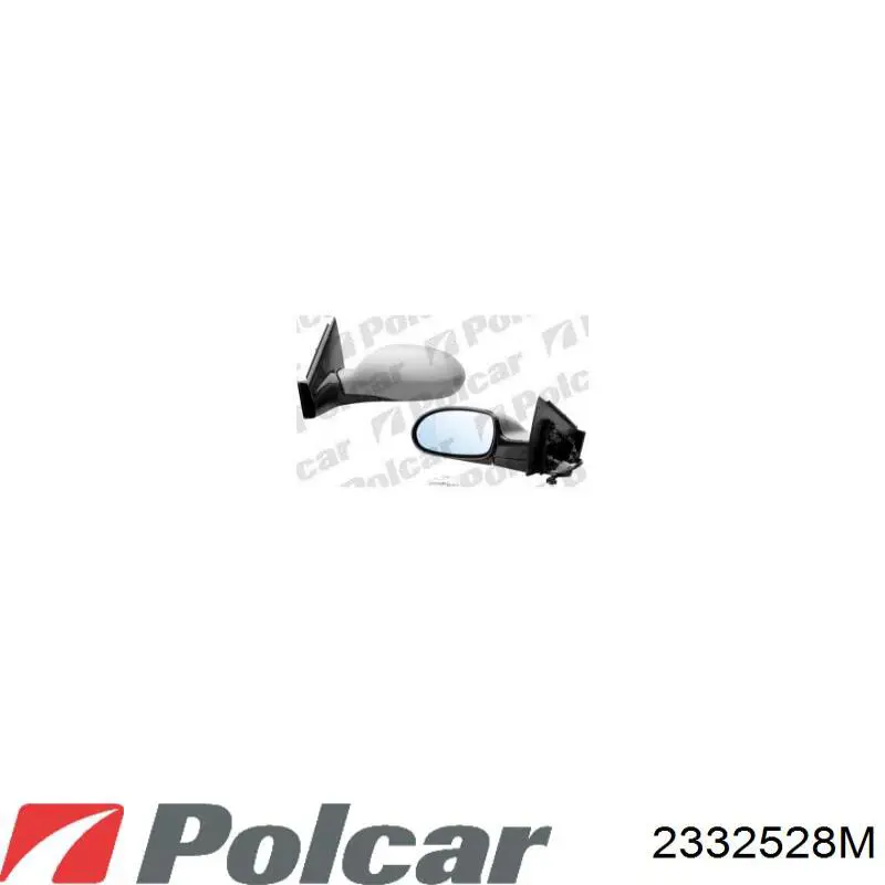 Правое зеркало 2332525M Polcar