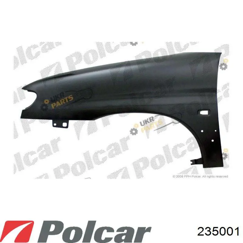 Боковая часть передняя правая Polcar 235001J цена, от 56.41 USD