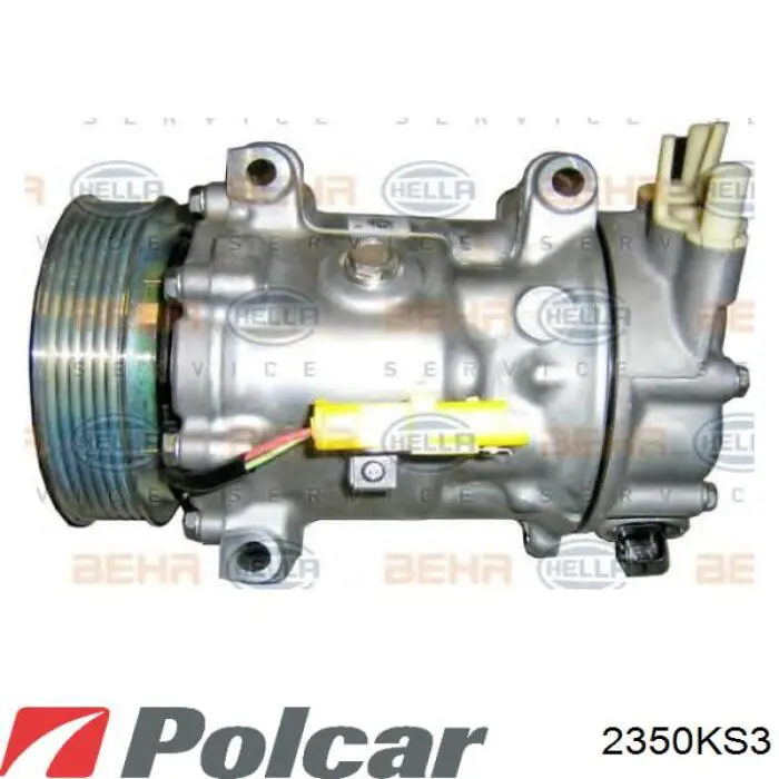 2350KS-3 Polcar компрессор кондиционера