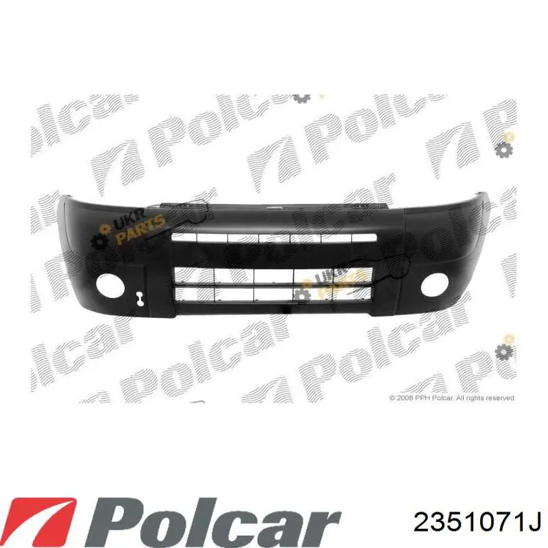 Передний бампер 2351071J Polcar