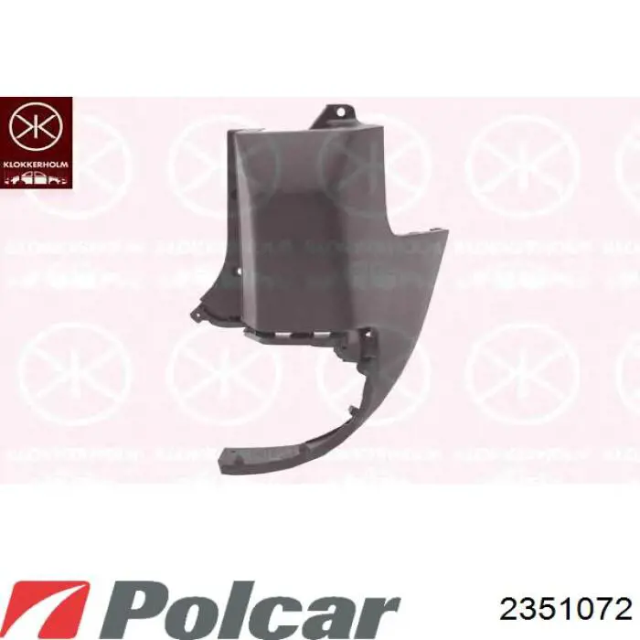 2351072 Polcar передний бампер