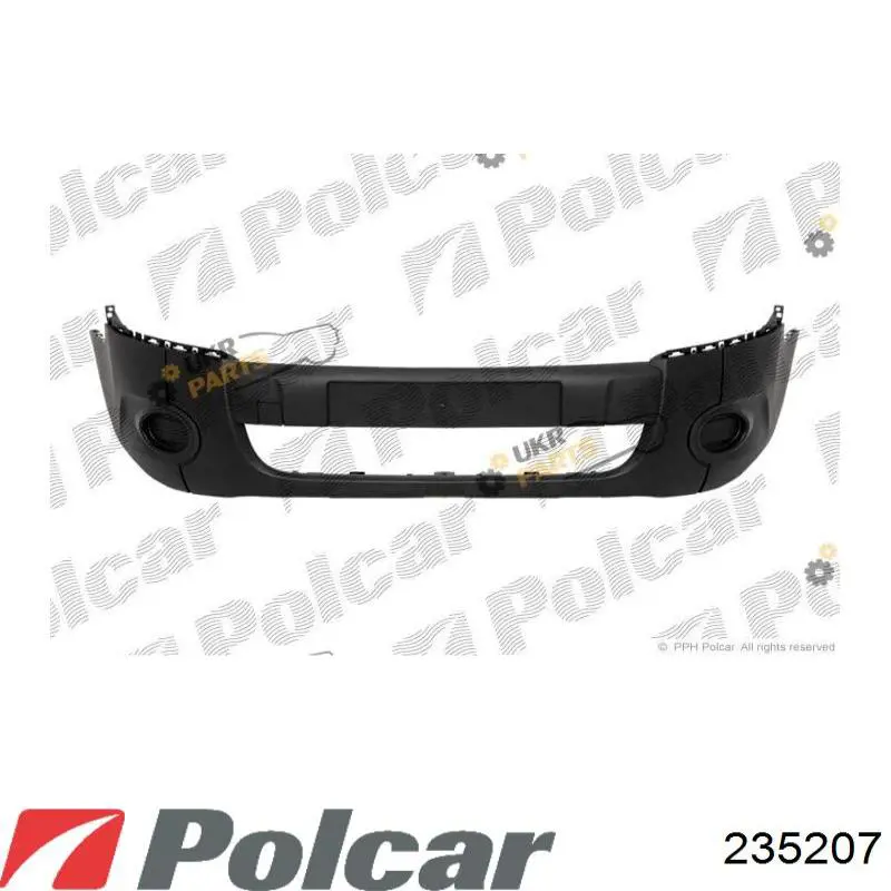 Передний бампер 235207 Polcar