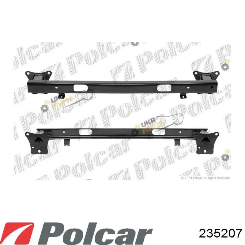 Купить 235207 Polcar Буфер (бампер) передний