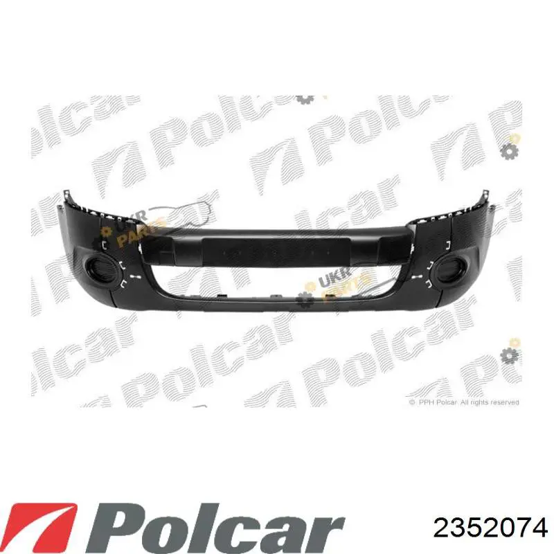 Передний бампер 2352074 Polcar