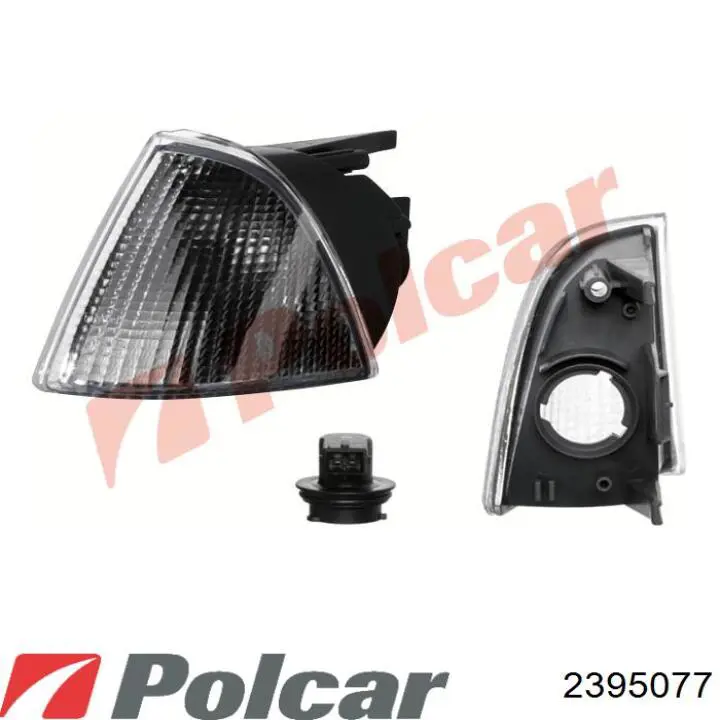 2395077 Polcar кронштейн бампера переднего