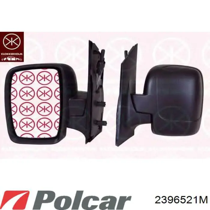 Наружное зеркало правое Polcar 2396521M цена, от 34.17 USD