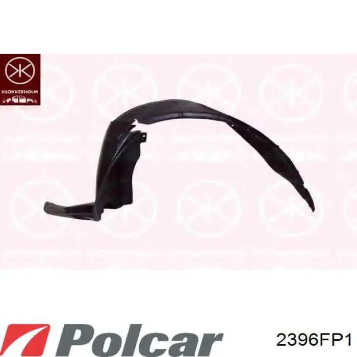Правый подкрылок переднего крыла Polcar 2396FP1 цена, от 19.32 USD