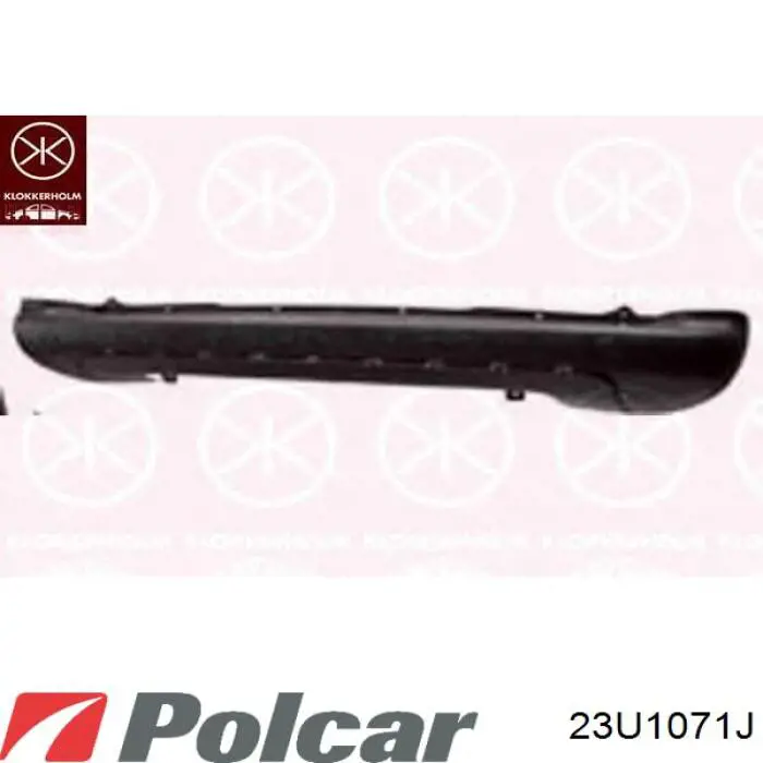 Купить 23U1071J Polcar Буфер (бампер) передний