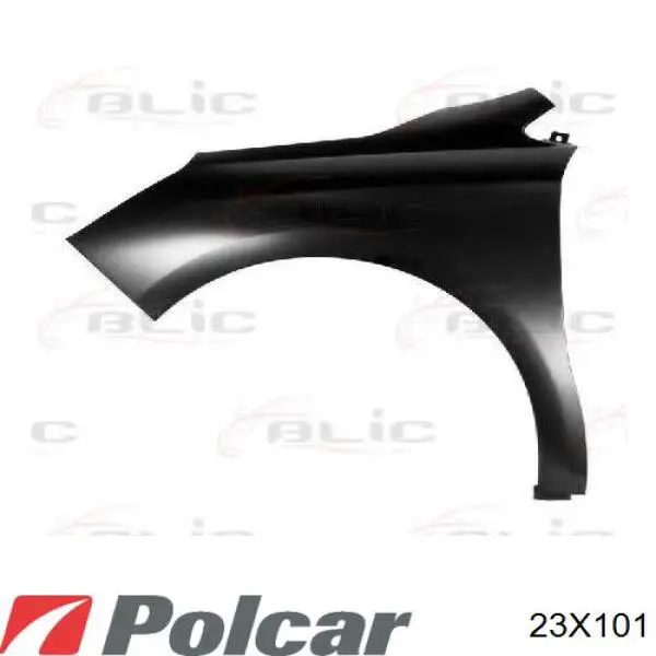 23X101 Polcar Переднее левое крыло
