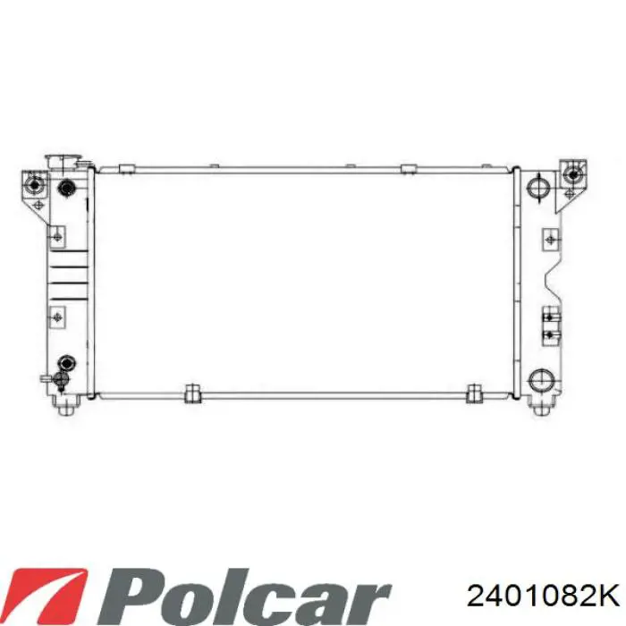 Радиатор 2401082K Polcar